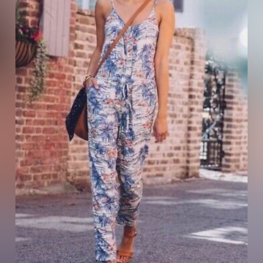 Faherty Leila Tahitian Dreams Jumpsuit